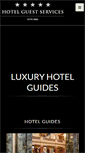 Mobile Screenshot of luxuryhotelguides.com